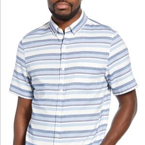 Vineyard Vines Short Sleeve Striped Button Down